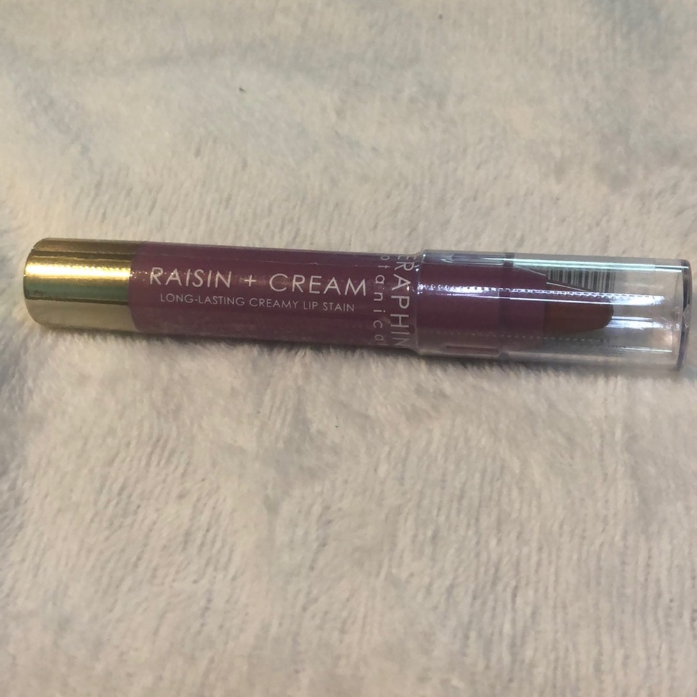 Seraphine Botanicals Rasin and Cream Lip Stain